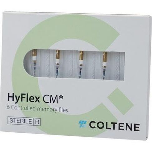 Coltene Whaledent H8310450 Hyflex CM NiTi ملفات اللبية 50/.04 31 مم 6/Pk in Kuwait