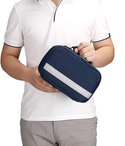 First Aid Kit Waterproof Portable Small Medicine Cold Storage Box Insulin Insulation Bag for Home, Workplace, Car, Caravan, Travel, Camping, Hiking in Saudi Arabia