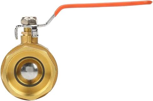 POCREATION Brass Valve, Compact Structure, Quick Open Close Valve, DN40 1.5 Inch for Water Oil Gas Systems in Saudi Arabia