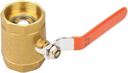 POCREATION Brass Valve, Compact Structure, Quick Open Close Valve, DN40 1.5 Inch for Water Oil Gas Systems in Saudi Arabia