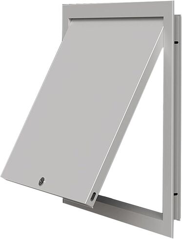 Secure Aluminum Access Panel with Lock - Insulated Floor Trap for Walls & Ceilings, Ideal for Attics, Hospitals, Schools & Hotels - Durable Inspection Hatch Solution in Kuwait