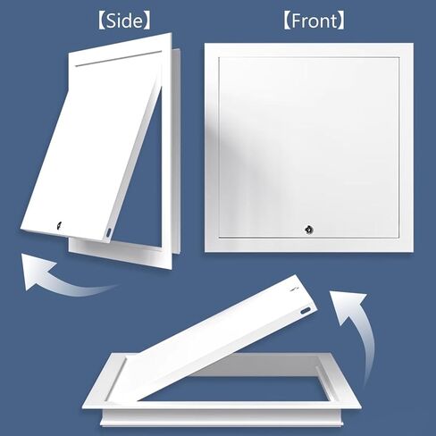 Secure Aluminum Access Panel with Lock - Insulated Floor Trap for Walls & Ceilings, Ideal for Attics, Hospitals, Schools & Hotels - Durable Inspection Hatch Solution in Kuwait