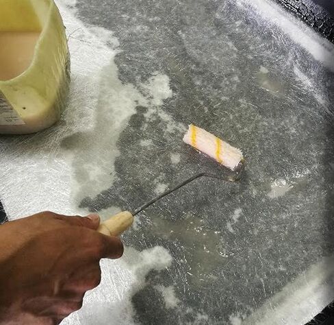 مستودع توريد الألياف الزجاجية حصيرة من الألياف الزجاجية المفرومة 1.5 أونصة | 50 بوصة عرضًا × 45 قدمًا طولاً | 15 ياردة توالت | وضع اليد، أو التعبئة بالتفريغ، أو راتنجات البوليستر أو الفينيل إستر in Kuwait