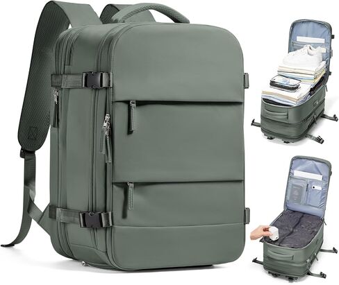 wepadre Vacuum Backpack Travel with Pump Travel Backpack with Vacuum System Expandable Vacpack Compression Backpacks for Travel Easy Vac Pack Carry on Luggage in Kuwait