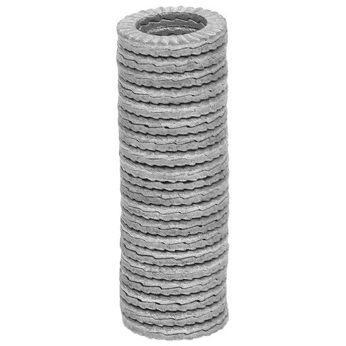 VALICLUD 20Pcs Manganese Steel Wedge Locking Washers Heavy Duty Vibration Resistant Double Wedge Safety Washers for Screws Bolts Industrial Home Use Silver in Saudi Arabia