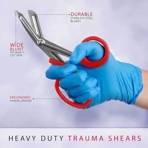 ASA TECHMED Lifeguard Fanny Pack مع مقياس ضغط الدم اللاسائلي، الكفة اليدوية لضغط الدم، سماعة الطبيب، درع الإنعاش القلبي الرئوي، مقص EMT، ساعة ممرضة وإكسسوارات، مجموعة الإسعافات الأولية الحمراء in Saudi Arabia