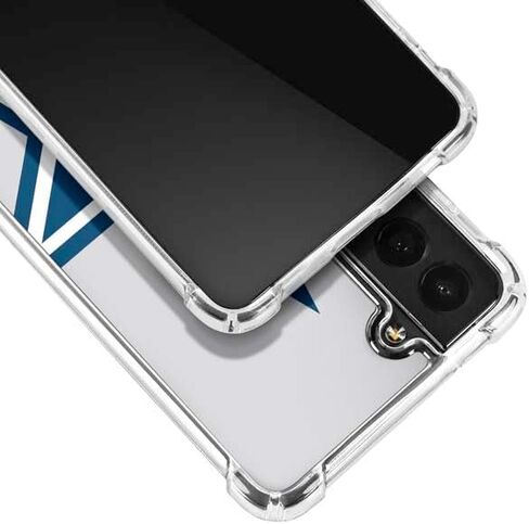 حافظة هاتف Skinit الشفافة متوافقة مع هاتف Galaxy S21 5G - تصميم شعار كبير مرخص رسميًا من NFL Dallas Cowboys in Saudi Arabia