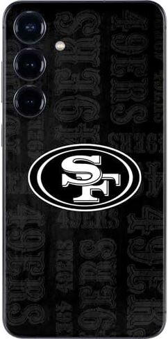 Skinit Decal Phone Skin Compatible with Galaxy S25 Plus - Officially Licensed NFL San Francisco 49ers Design in Saudi Arabia