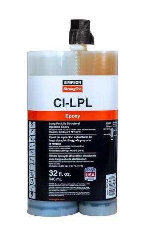 سيمبسون سترونج تاي CILPL32 CI-LPL حقنة هيكلية طويلة العمر من إيبوكسي (32 أونصة) in Saudi Arabia