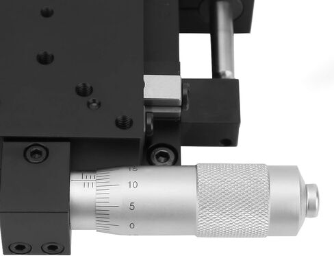 Kikumi Linear Steps - XY Micrometer, Manual Fine Tuning, Cross Valley Accuracy, Linear Steps 100 x 100 x 40 mm in Kuwait