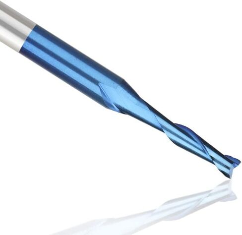 لقم التوجيه الحلزوني باستخدام الحاسب الآلي 3.175/4/6/8/10/12 مللي متر عرقوب 2 فلوت لقمة التوجيه باستخدام الحاسب الآلي الصلبة مطحنة نهاية كربيد لنحت قطع الخشب in Kuwait