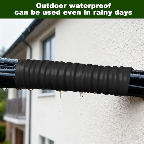 1 Inch Heat Shrink Tape, 16.4 Ft Rolls Adhesive Lined Shrink Wrap Roll,Shrinkable Tubing for Electrical Wiring, Waterproof Seal Activates Upon Heating - Black in Kuwait