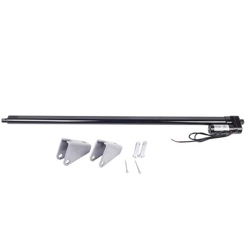 12V 34 Inch Stroke Linear Actuator Heavy Duty 440lbs/2000N IP65 Waterproof Electric Actuator Speed 0.31"/sec with Mounting Brackets for Home Industrial Automation, Electric Sofa AKWH in Saudi Arabia