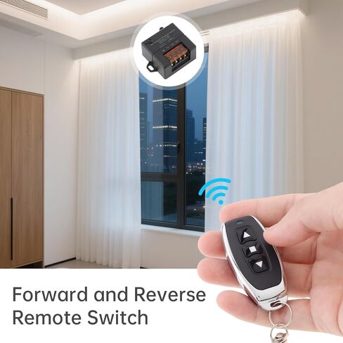 تيار مستمر 5 فولت-48 فولت 10A إلى الأمام عكس التحكم عن بعد التبديل الخطي المحرك تحكم ونش الملف اللولبي التتابع المقاولين ، التبديل العكسي إلى الأمام in Kuwait