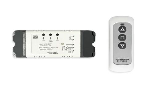 WiFi Linear Actuator Module, Motor Controller with Tuya Smart Life App, Alexa Voice Control, RF433 Remote, Forward Reverse Switch & WiFi Timer Switch for Automation (AC 85V-220V) in Saudi Arabia