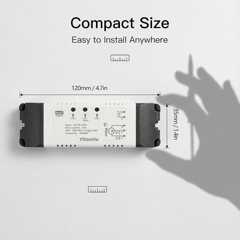 WiFi Linear Actuator Module, Motor Controller with Tuya Smart Life App, Alexa Voice Control, RF433 Remote, Forward Reverse Switch & WiFi Timer Switch for Automation (AC 85V-220V) in Saudi Arabia