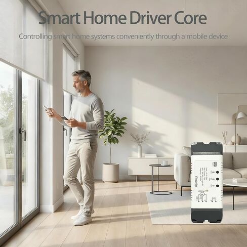 WiFi Linear Actuator Module, Motor Controller with Tuya Smart Life App, Alexa Voice Control, RF433 Remote, Forward Reverse Switch & WiFi Timer Switch for Automation (AC 85V-220V) in Saudi Arabia