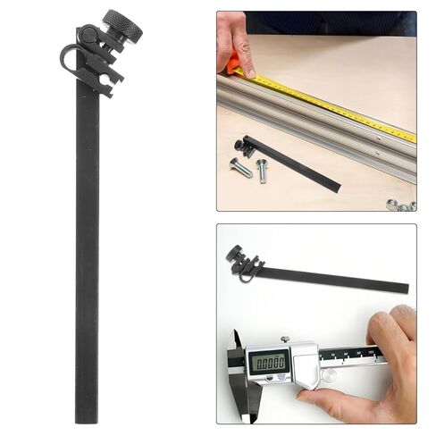 Dial Indicator Extension Rod Height Gauge Clamp 6.02In Square Bar Steel Holder for Precise Measurement with Quick Installation in Kuwait