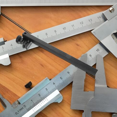 Dial Indicator Extension Rod Height Gauge Clamp 6.02In Square Bar Steel Holder for Precise Measurement with Quick Installation in Kuwait