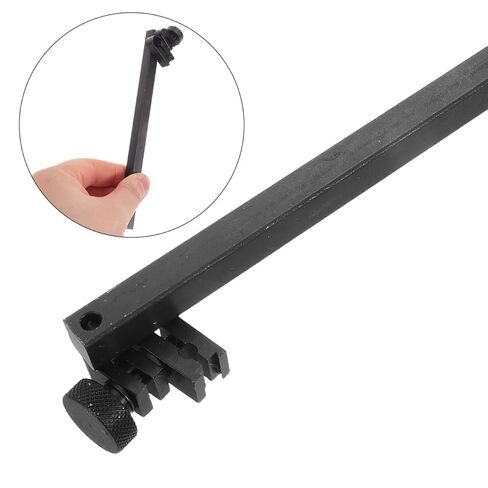 Dial Indicator Extension Rod Height Gauge Clamp 6.02In Square Bar Steel Holder for Precise Measurement with Quick Installation in Kuwait