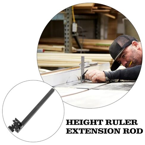 Dial Indicator Extension Rod Height Gauge Clamp 6.02In Square Bar Steel Holder for Precise Measurement with Quick Installation in Kuwait