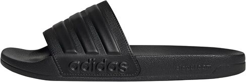 Adidas Usisex Adilette Shower Slide Sandal ، Metallic/Silver Metallic/Silver ، 4 Men in Saudi Arabia