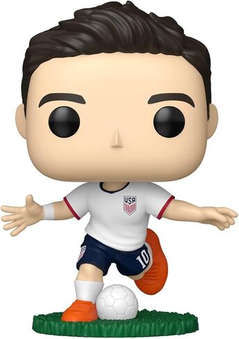 Funko Pop! Football: USA - Christian Pulisic - U.S. Men's Soccer Team - Collectable Vinyl Figure - Gift Idea - Official Merchandise - Toys for Kids & Adults - Sports Fans in Saudi Arabia