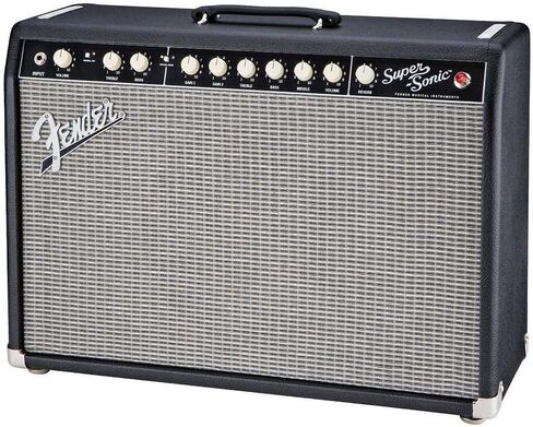 Fender Super-Sonic 22 22 واط على رأس الغيتار-شقراء in Kuwait