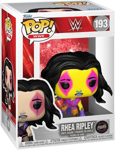 فانكو بوب! WWE: ريا ريبلي - Wrestlemania 40-1/6 Ods for Rare Chase Variant - شخصية فينيل قابلة للتجميع - فكرة هدية - بضائع رسمية - ألعاب للأطفال والكبار - عشاق الرياضة in Saudi Arabia
