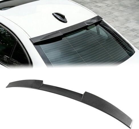 Carbon Fiber Rear Window Roof Spoiler Wing Compatible with BMW 3 Series F30 M3 F80 2012-2018, 320i 328i 330i 335i 340i in Saudi Arabia
