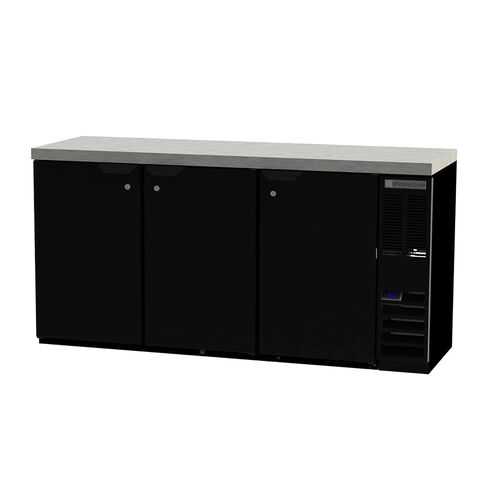 Beverage Air BB72HC-1-B-27 Three-Section Refrigerated Back Bar Storage Cabinet in Saudi Arabia