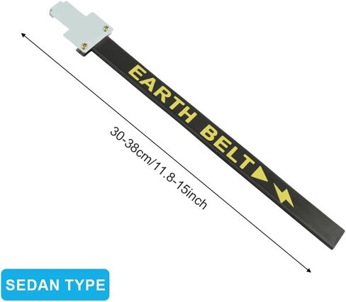 حزام أرضي إلكتروستاتيكي للسيارة A-nti، حزام سلكي أرضي لقيادة السيارة الآمنة والشاحنات وسيارات الدفع الرباعي RV in Kuwait