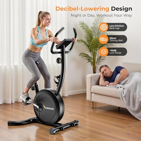 دراجة التمرين دراجات ثابتة للمنزل قابلة للتعديل في الأماكن المغلقة لركوب الدراجات دراجة مقاومة مغناطيسية للتمرين مع مقعد مريح متعدد الوظائف، شاشة LCD، 264 رطل أسود in Kuwait