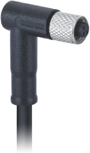 M5 Connector A-Code 4Pin Female Elbow Precast with Wire Waterproof Aviation 1M in Kuwait