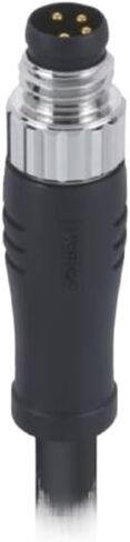 M8 connector A-Code 4Pin male straight head pre-cast waterproof and vibration-proof loose oil-resistant cold-resistant harsh environment can be used in Kuwait