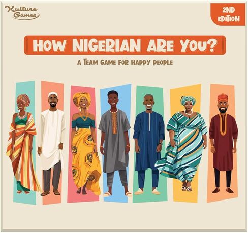 Kulture Games Naija تفاصيل - لعبة الحفلات من العامية والعبارات النيجيرية - لعبة البطاقات الممتعة للعائلة واللعبة - لعبة البطاقات النيجيرية الترفيهية - الهدايا النيجيرية in Kuwait