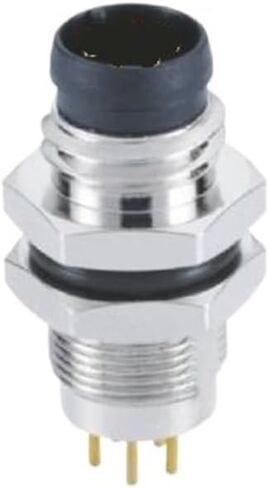 M8 موصل A-كود المجلس نهاية الذكور القفل الخلفي PCB المكونات في موصل مقاوم للماء 3/4/5/6/8Pin (6PIN القفل الخلفي الذكور) in Kuwait