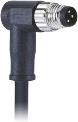 موصل M8 مقاوم للماء 3Pin A-Code مصبوب مرفق ذكر مع سلك طيران مقاوم للماء in Kuwait