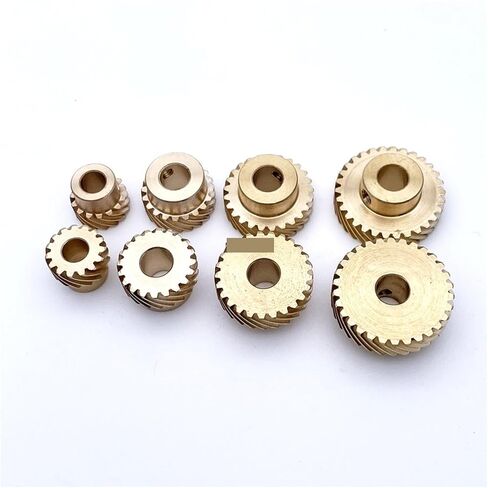 1pcs 0.5M 10T-30T 45 Degree Left-Handed Helical Gear Staggered Angler Gear Set(4mm,25 Teeth) in Saudi Arabia