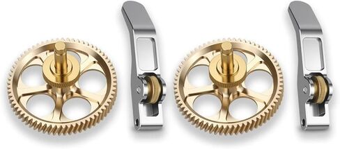 Upgrade for bambuLab Accessories A1 A1 Mini / P1P P1S X1C Claw Extruder Gear Hardened Steel Helical Gear Kit High Strength(1pcs A1 A1 MINI) in Kuwait