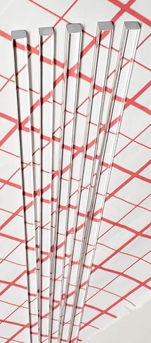 5 Pcs 1/4" x 1/4" x 18" Long Square Clear Acrylic PLEXIGLASS Plastic Rod - .25" - 6.35mm x 6.35mm in Saudi Arabia