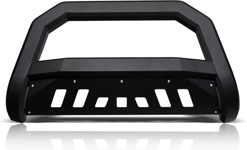 Armordillo 8713006 Classic Series Bull Bar - Matte Black with Aluminum Skid Plate Fits 2004-2024 Ford F150 / Expedition 2003-2017 / Lincoln Navigator 2003-2014 / Mark LT 2006-2008 in Kuwait
