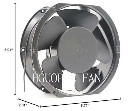 للكومنولث FP-108EX-S1-B مروحة محورية التيار المتناوب 220 فولت/240 فولت 38 واط 0.22A مروحة تبريد الخزانة in Kuwait