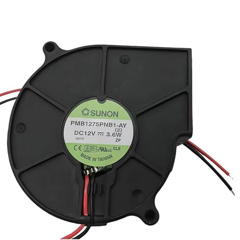 PMB1275PNB1-AY 12V 3.6W 120mm Fan - 7530 7CM 2-Wire Turbo Blower Cooling Fan in Kuwait