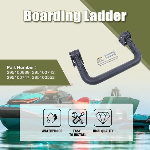 Priprilod Boarding Ladder 295100869 295100747 متوافق مع Sea-Doo RXT RXT-X GTX GTI GTR Wake PRO 2018-2025،GTI، GTI SE، GTR وWake 170 2020-2025،RXP-X 2021 in Saudi Arabia