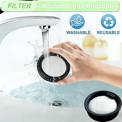 3Pack Hepa Filters Replacement Compatible with VOCESOR CY800, FEPPO C026 PRO, Mxnsewr CY168 Mattress Vacuum, Washable Filters Works with Flybroom C027MAX and Xlife C026 PRO Mattress Vac in Kuwait