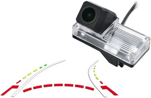Vlicevrn HD Golden Fisheye Vehicle Car Rear View Camera Fixed Parking Line Night Vision Backup Parking Camera for Toyota REIZ 4D MK1 / Mark X 4D MK1 / Prius/Land Cruiser LC100 LC120 LC200/Prado in Kuwait
