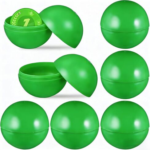 jojofuny 100pcs كرات البلاستيك المجوفة ، الكرات المفتوحة ، كرات البنغو ، كرات السحب ، كرات الرسم لليلة اللعبة ، الحفلة ، الديكور كرنفال in Saudi Arabia