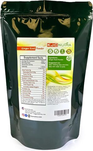 Ginger Root Powder 250 g (8.8 oz) in Saudi Arabia