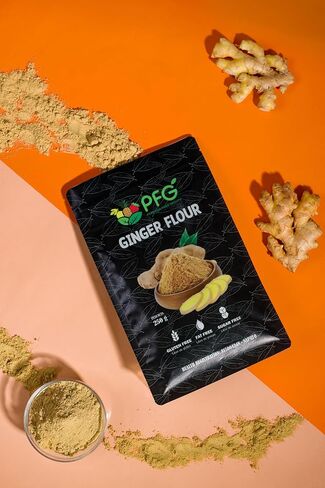 Polvo de Jengibre | Ginger powder 100% Natural | Peruvian Food | Gluten-Free, Vegan Superfood | Pure Ground Ginger for Tea, Smoothies, Cooking & Baking | Fine Texture – 250g / 8.8oz in Saudi Arabia
